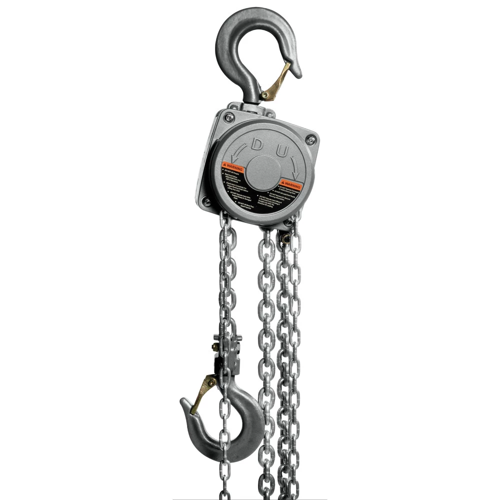 JET 133210 AL100 Series 2 Ton Capacity Alum Hand Chain Hoist With 10 Ft. Of Lift 3 JET 133210 AL100 Series 2 Ton Capacity Alum Hand Chain Hoist With 10 Ft. Of Lift - Image 2