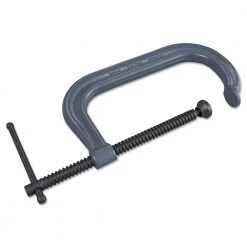 JET 14270 8-1/4 In. Steel 400 Series-C Clamp (Gray/Black)