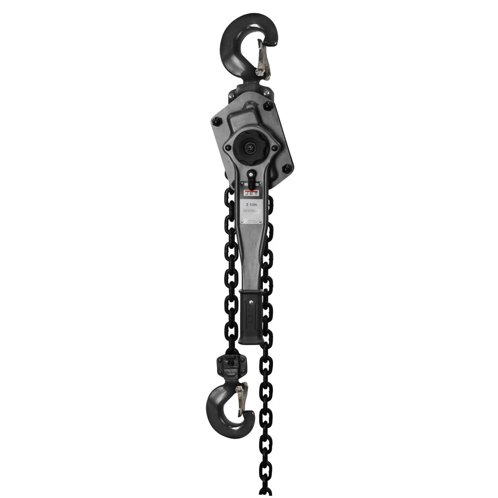 JET JLP-300A-5SH 3-Ton Lever Hoist 5 Ft. Lift & Shipyard Hooks 3 JET JLP-300A-5SH 3-Ton Lever Hoist 5 Ft. Lift & Shipyard Hooks