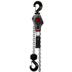JET JLH-150-5PSH JLH Series 1-1/2-Ton 5 Ft. Lift Overload Protection Shipyard Hooks Lever Hoist