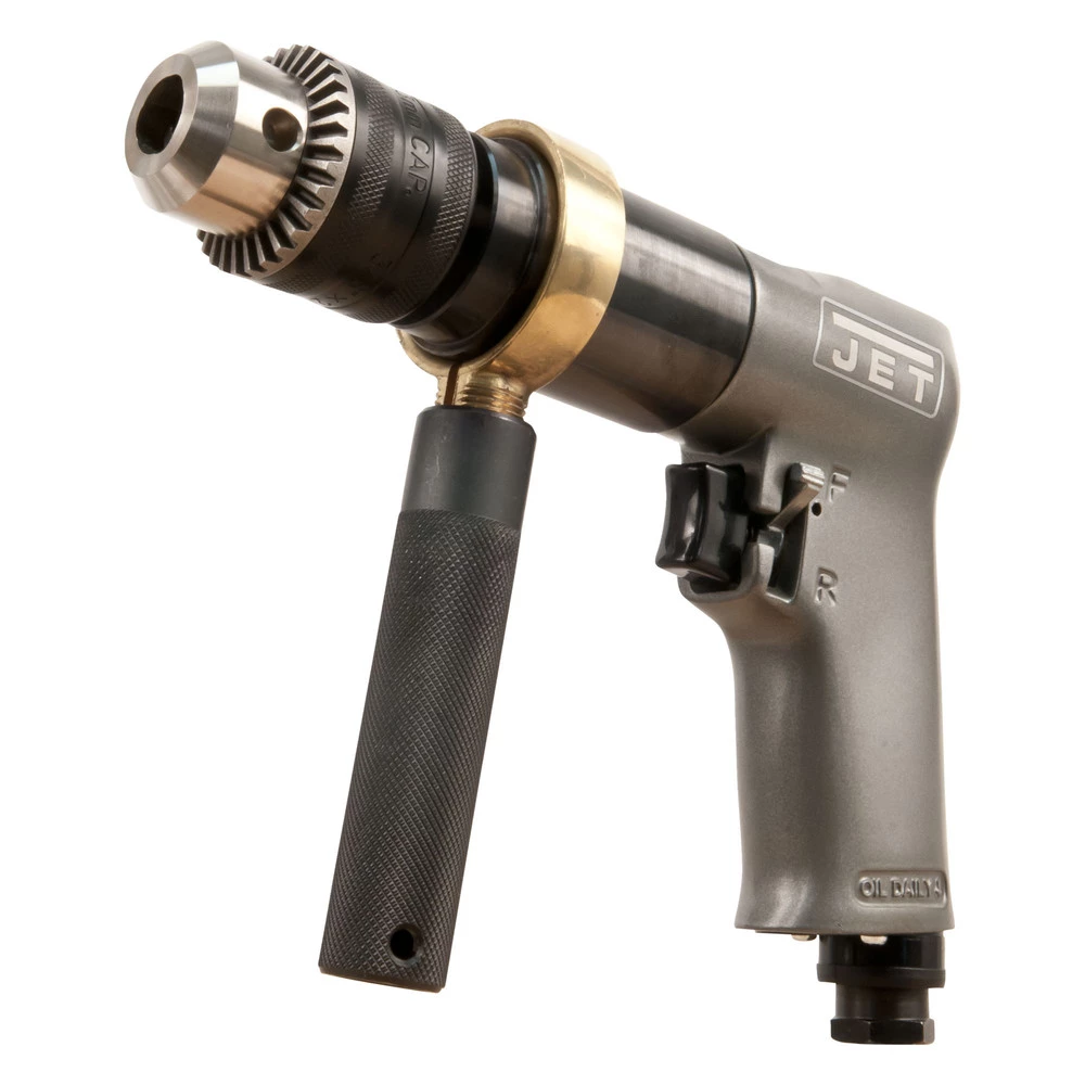 JET JAT-601 R6 1/2 In. Standard Reversible Air Drill 4 JET JAT-601 R6 1/2 In. Standard Reversible Air Drill - Image 2
