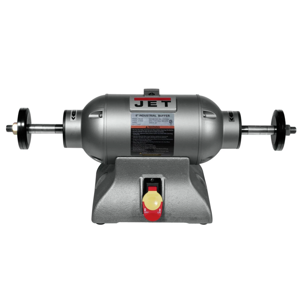 JET 577408 115V 11 Amp Industrial 8 In. Corded Buffer 3 JET 577408 115V 11 Amp Industrial 8 In. Corded Buffer