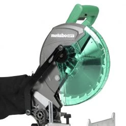 Metabo HPT C10FCGSM 15 Amp Single Bevel 10 In. Corded Compound Miter Saw 11 Metabo HPT C10FCGSM 15 Amp Single Bevel 10 In. Corded Compound Miter Saw -JET Sales Shop mhpnc10fcgsm b