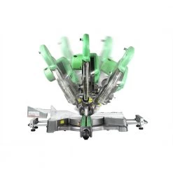 Metabo HPT C10FSHSM 15 Amp Sliding Dual Bevel Compound 10 In. Corded Miter Saw With Adjustable Laser Guide -JET Sales Shop mhpnc10fshsm b