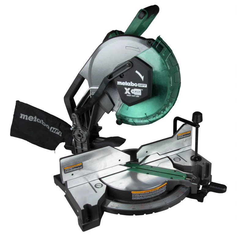 Metabo HPT C12FDHBM Dual Bevel Compound 12 In. Corded Miter Saw With Xact Cut LED Shadow Line System 4 Metabo HPT C12FDHBM Dual Bevel Compound 12 In. Corded Miter Saw With Xact Cut LED Shadow Line System - Image 2