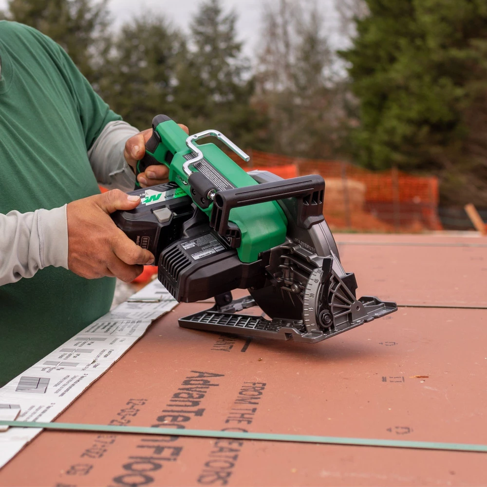 Metabo HPT C3607DWAQ4M MultiVolt 36V Brushless Lithium-Ion 7-1/4 In. Cordless Rear Handle Circular Saw (Tool Only) 11 Metabo HPT C3607DWAQ4M MultiVolt 36V Brushless Lithium-Ion 7-1/4 In. Cordless Rear Handle Circular Saw (Tool Only) - Image 9