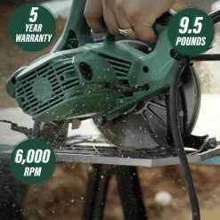 Metabo HPT C7SB3M 15 Amp Single Bevel 7-1/4 In. Corded Circular Saw With Blower Function, And Aluminum Die Cast Base -JET Sales Shop mhpnc7sb3m c