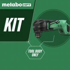Metabo HPT CV18DBLQ5M 18V Brushless Lithium-Ion Cordless Oscillating Multi-Tool (Tool Only) 11 Metabo HPT CV18DBLQ5M 18V Brushless Lithium-Ion Cordless Oscillating Multi-Tool (Tool Only) -JET Sales Shop mhpncv18dblq5m a