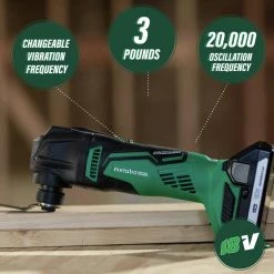 Metabo HPT CV18DBLQ5M 18V Brushless Lithium-Ion Cordless Oscillating Multi-Tool (Tool Only) 13 Metabo HPT CV18DBLQ5M 18V Brushless Lithium-Ion Cordless Oscillating Multi-Tool (Tool Only) -JET Sales Shop mhpncv18dblq5m c