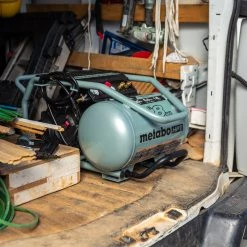 Metabo HPT EC1315SM 1.5 HP 8 Gallon Oil-Free Trolly Air Compressor -JET Sales Shop mhpnec1315sm k