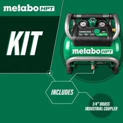 Metabo HPT EC36DAQ4M MultiVolt 36V 2 Gallon Cordless Air Compressor (Tool Only) -JET Sales Shop mhpnec36daq4m c