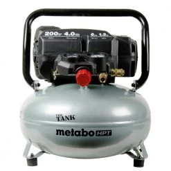 Metabo HPT EC914SM THE TANK 1.3 HP 6 Gallon Portable Pancake Air Compressor