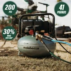 Metabo HPT EC914SM THE TANK 1.3 HP 6 Gallon Portable Pancake Air Compressor -JET Sales Shop mhpnec914sm b