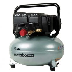 Metabo HPT EC914SM THE TANK 1.3 HP 6 Gallon Portable Pancake Air Compressor -JET Sales Shop mhpnec914sm c