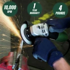 Metabo HPT G12SR4M 6.2 Amp 4-1/2 In. Angle Grinder -JET Sales Shop mhpng12sr4m b