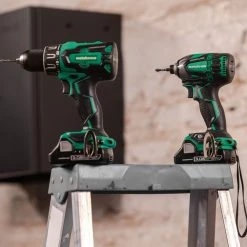 Metabo HPT KC18DBFL2CM MultiVolt 18V Brushless Lithium-Ion Cordless Hammer Drill And Triple Hammer Impact Driver Combo Kit With 2 Batteries (3 Ah) 7 Metabo HPT KC18DBFL2CM MultiVolt 18V Brushless Lithium-Ion Cordless Hammer Drill And Triple Hammer Impact Driver Combo Kit With 2 Batteries (3 Ah) -JET Sales Shop mhpnkc18dbfl2cm a