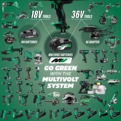 Metabo HPT M3612DAM MultiVolt 36V Brushless Lithium-Ion Cordless Plunge Router Kit (2.5 Ah) -JET Sales Shop mhpnm3612dam i