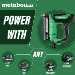 Metabo HPT NP18DSALM 18V Cordless 1-3/8 In. 23-Gauge Pin Nailer Kit -JET Sales Shop mhpnnp18dsalm b