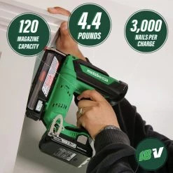 Metabo HPT NP18DSALM 18V Cordless 1-3/8 In. 23-Gauge Pin Nailer Kit -JET Sales Shop mhpnnp18dsalm c