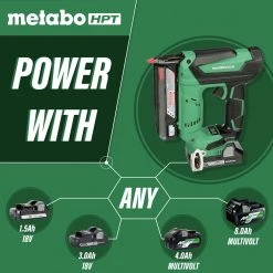 Metabo HPT NP18DSALQ4M 18V Lithium-Ion 23 Gauge 1-3/8 In. Cordless Pin Nailer (Tool Only) -JET Sales Shop mhpnnp18dsalq4m b