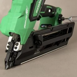 Metabo HPT NR3690DCM MultiVolt 36V Brushless Lithium-Ion Cordless Paper Strip Framing Nailer Kit (2.5 Ah) -JET Sales Shop mhpnnr3690dcm g