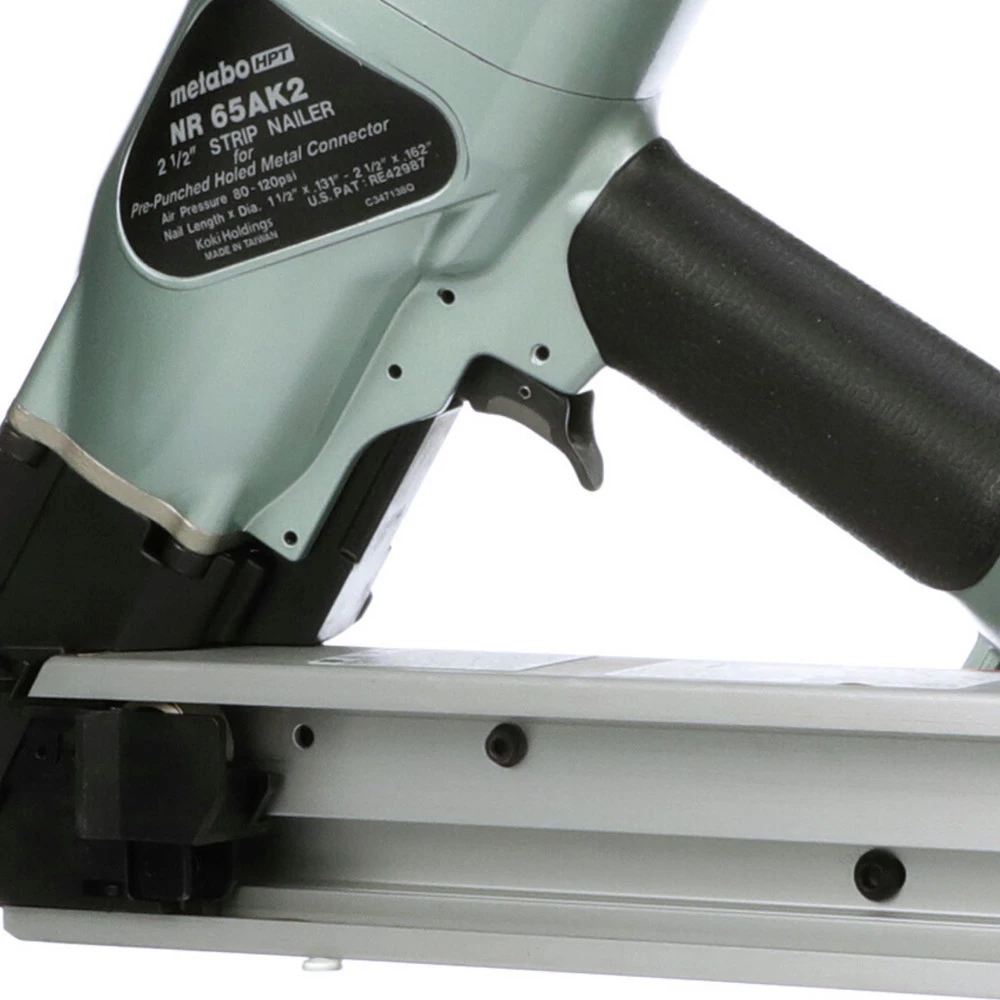 Metabo HPT NR65AK2M 36 Degree 2-1/2 In. Strap-Tite Metal Connector Nailer 7 Metabo HPT NR65AK2M 36 Degree 2-1/2 In. Strap-Tite Metal Connector Nailer - Image 5