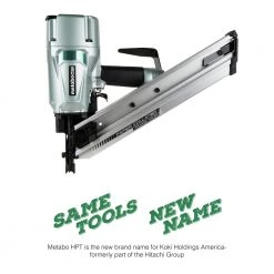 Metabo HPT NR83AA5M 3-1/4 In. Paper Strip Framing Nailer -JET Sales Shop mhpnnr83aa5m c