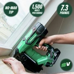Metabo HPT NT1865DMSM 18V Brushless Lithium-Ion 16 Gauge Cordless Straight Brad Nailer Kit (3 Ah) -JET Sales Shop mhpnnt1865dmm c