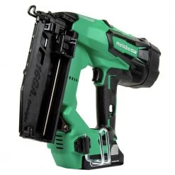 Metabo HPT NT1865DMSM 18V Brushless Lithium-Ion 16 Gauge Cordless Straight Brad Nailer Kit (3 Ah) -JET Sales Shop mhpnnt1865dmm d