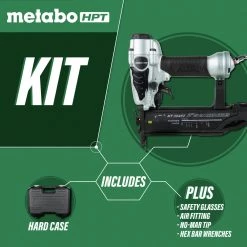 Metabo HPT NT50AE2M 18-Gauge 2 In. Finish Brad Nailer Kit -JET Sales Shop mhpnnt50ae2m a