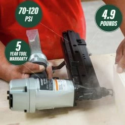 Metabo HPT NT65A5M 16 Gauge 2-1/2 In. Pro Finish Nailer 10 Metabo HPT NT65A5M 16 Gauge 2-1/2 In. Pro Finish Nailer -JET Sales Shop mhpnnt65a5m b