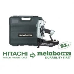 Metabo HPT NT65M2SM 16-Gauge 2-1/2 In. Oil-Free Straight Finish Nailer Kit -JET Sales Shop mhpnnt65m2sm c