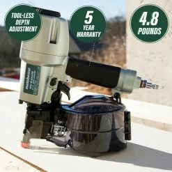 Metabo HPT NV65AH2M 16 Degree 2-1/2 In. Coil Siding Nailer -JET Sales Shop mhpnnv65ah2m b
