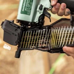 Metabo HPT NV65AH2M 16 Degree 2-1/2 In. Coil Siding Nailer -JET Sales Shop mhpnnv65ah2m g