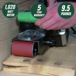 Metabo HPT SB8V2M 9 Amp Variable Speed 3 In. X 21 In. Corded Belt Sander -JET Sales Shop mhpnsb8v2m e