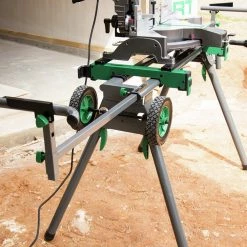 Metabo HPT UU240F Heavy Duty Portable Miter Saw Stand -JET Sales Shop mhpnuu240fm d