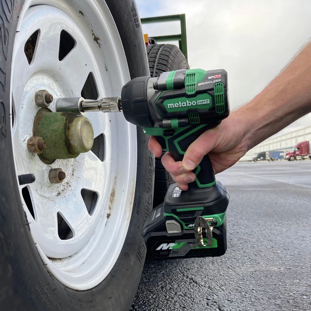 Metabo HPT WR36DEM MultiVolt 36V Brushless Lithium-Ion 1/2 In. Cordless Mid-Torque Impact Wrench Kit With 2 Batteries (2.5 Ah) 11 Metabo HPT WR36DEM MultiVolt 36V Brushless Lithium-Ion 1/2 In. Cordless Mid-Torque Impact Wrench Kit With 2 Batteries (2.5 Ah) - Image 9