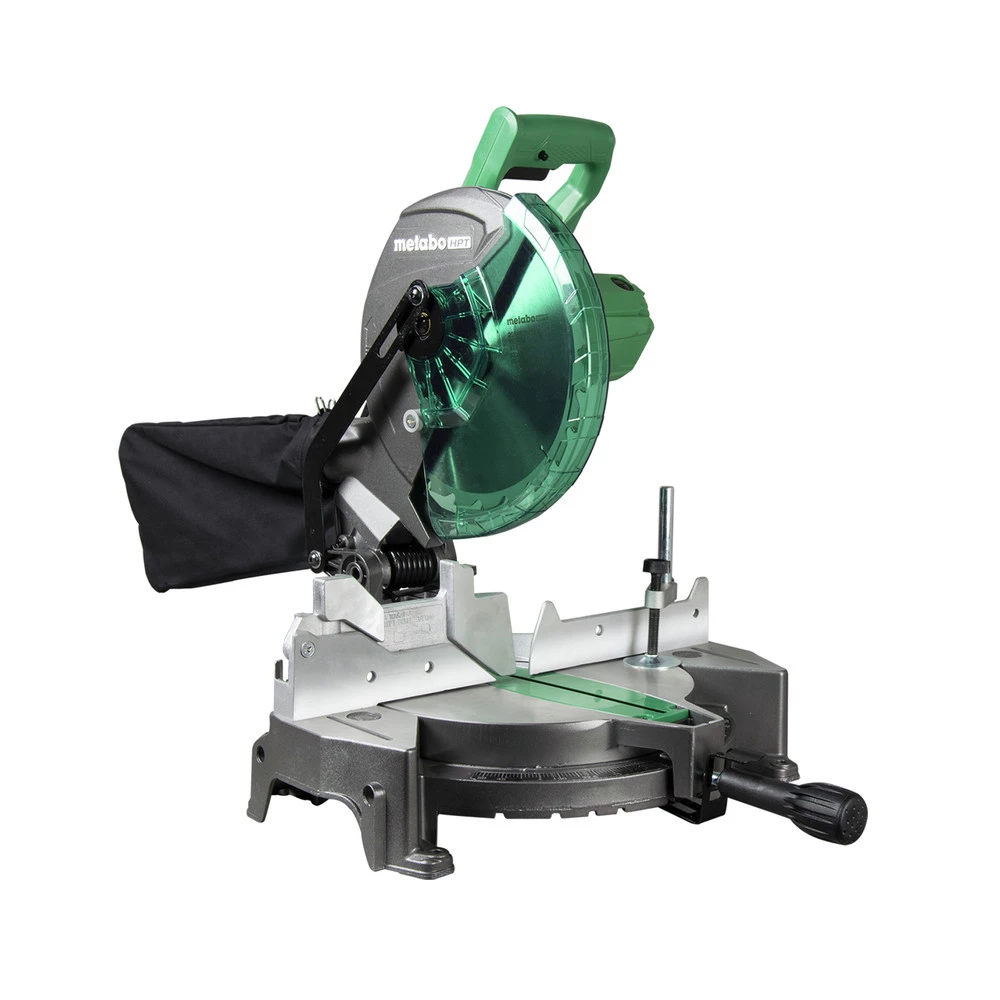 Factory Reconditioned Metabo HPT C10FCGSM 15 Amp Single Bevel 10 In. Corded Compound Miter Saw 3 Factory Reconditioned Metabo HPT C10FCGSM 15 Amp Single Bevel 10 In. Corded Compound Miter Saw
