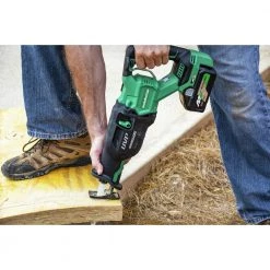 Factory Reconditioned Metabo HPT CR36DAQ4M MultiVolt 36V Brushless 1-1/4 In. Cordless Reciprocating Saw With Orbital Action (Tool Only) -JET Sales Shop mhprcr36daq4m h