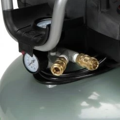 Factory Reconditioned Metabo HPT EC710SMR 1 HP 6 Gallon Oil-Free Pancake Air Compressor -JET Sales Shop mhprec710smr e