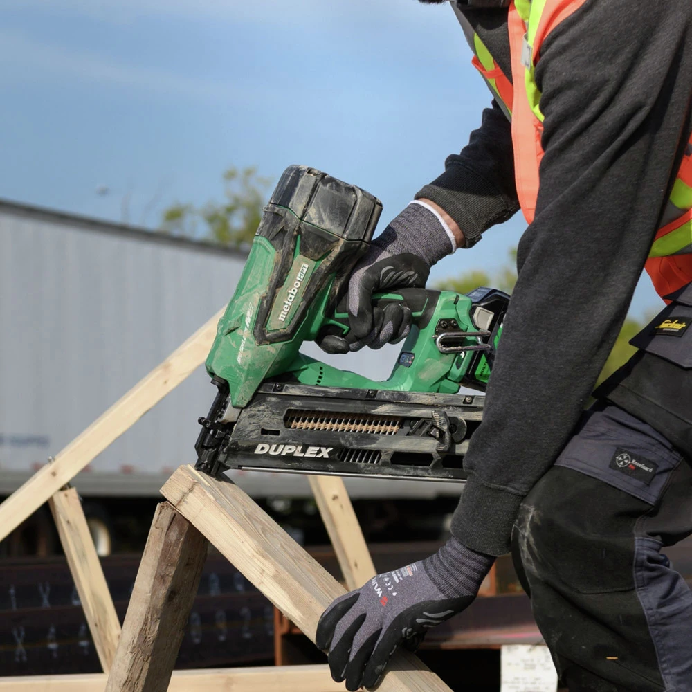 Factory Reconditioned Metabo HPT NR3675DDMR MultiVolt 36V Brushless Lithium-Ion 21 Degree 3-1/2 In. Cordless Duplex Nailer Kit (2.5 Ah) 16 Factory Reconditioned Metabo HPT NR3675DDMR MultiVolt 36V Brushless Lithium-Ion 21 Degree 3-1/2 In. Cordless Duplex Nailer Kit (2.5 Ah) - Image 14