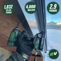 Factory Reconditioned Metabo HPT WH18DBDL2M 18V Brushless Lithium-Ion 1/4 In. Cordless Triple Hammer Impact Driver Kit (3 Ah) -JET Sales Shop mhprwh18dbdl2m c