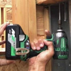 Factory Reconditioned Metabo HPT WH18DBDL2M 18V Brushless Lithium-Ion 1/4 In. Cordless Triple Hammer Impact Driver Kit (3 Ah) -JET Sales Shop mhprwh18dbdl2m f