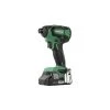 Factory Reconditioned Metabo HPT WH18DBFL2SM 18V Brushless Lithium-Ion 1/4 In. Cordless Impact Driver Kit (3 Ah) -JET Sales Shop mhprwh18dbfl2sm