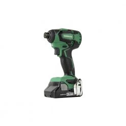 Factory Reconditioned Metabo HPT WH18DBFL2SM 18V Brushless Lithium-Ion 1/4 In. Cordless Impact Driver Kit (3 Ah)