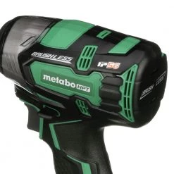 Factory Reconditioned Metabo HPT WR18DBDL2Q4M 18V Brushless Lithium-Ion 1/4 In. Cordless Triple Hammer Impact Wrench (Tool Only) -JET Sales Shop mhprwr18dbdl2q4 e