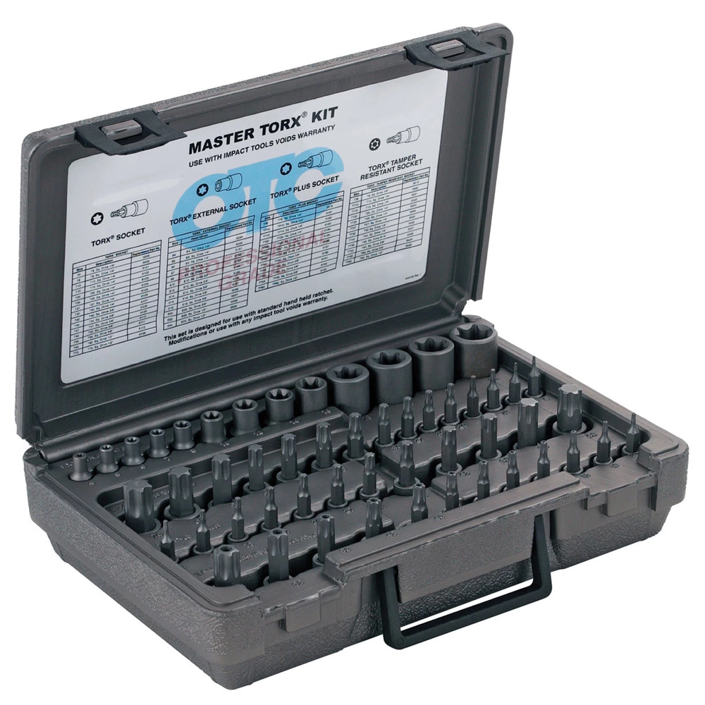 OTC Tools & Equipment 5900A-PLUS 52-Piece Master Torx Socket Set 2 OTC Tools & Equipment 5900A-PLUS 52-Piece Master Torx Socket Set